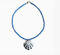 The Patriotic Shell Necklace with White Shell