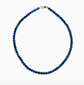 The Shooting Star Necklace in Navy Blue