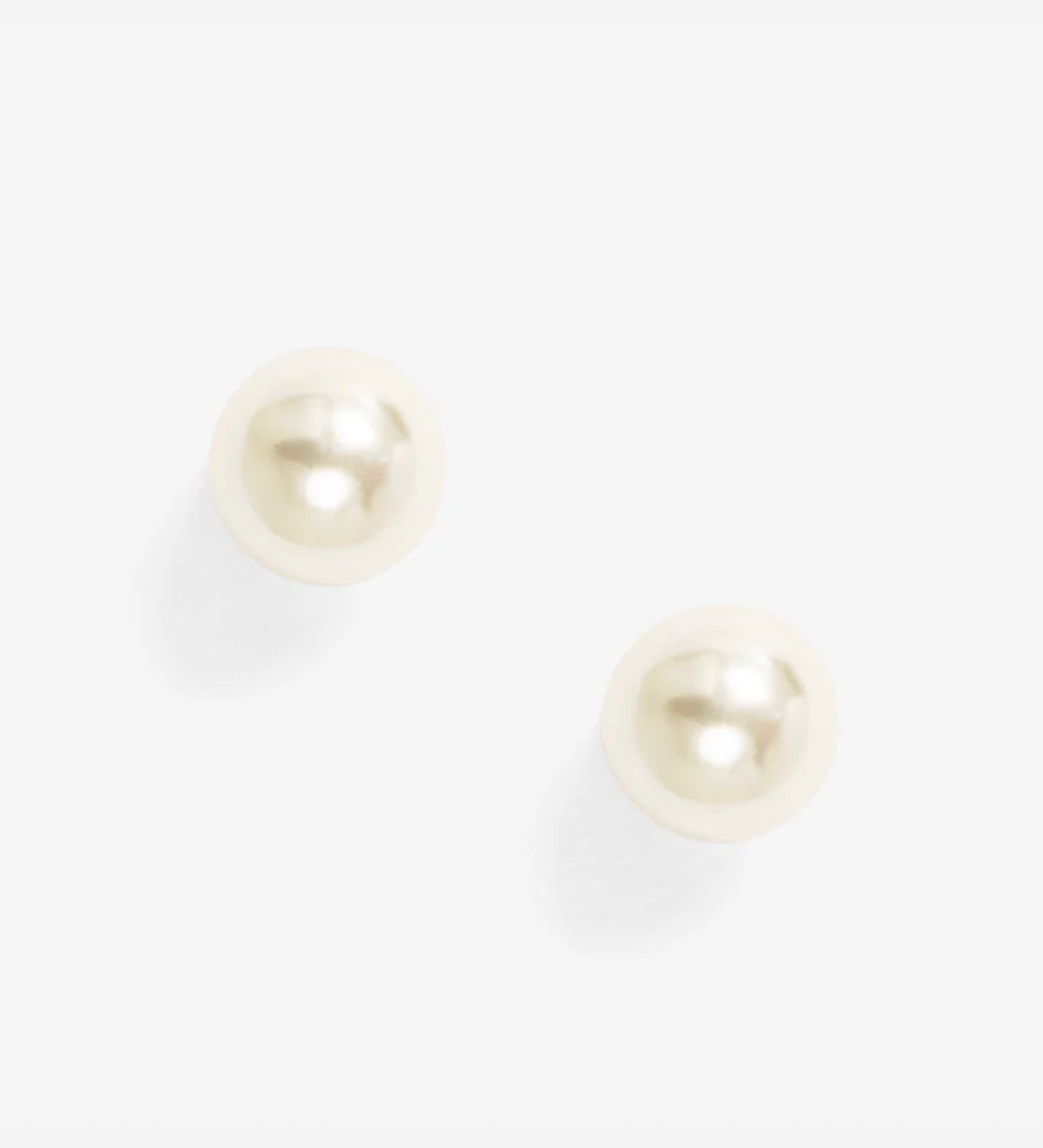 Mini Pearl Stud Earrings