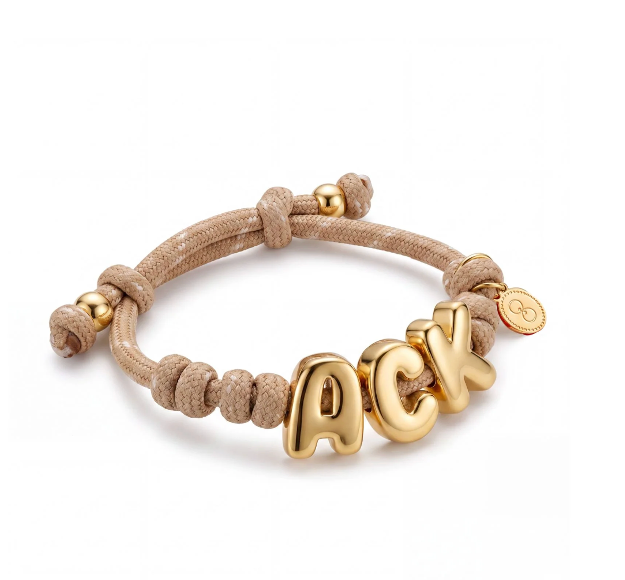 Gresham ACK Paracord Bracelet in Beige