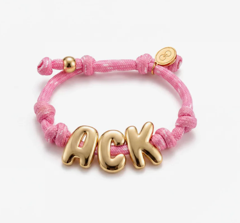 Gresham ACK Paracord Bracelet in Light Pink