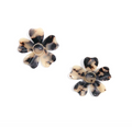 Tortoise Flower Earrings