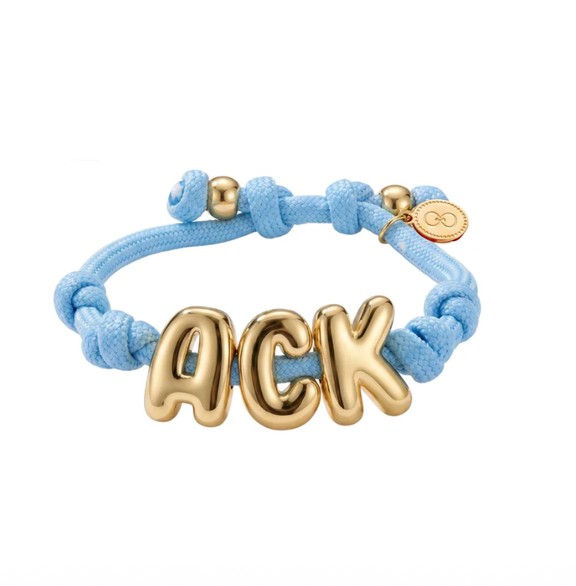 Gresham ACK Paracord Bracelet in Light Blue