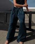 Cali Dreaming Petal Pant in Baltic Blue