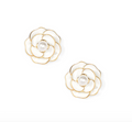 Coco Pearl Stud Earring Jewelry in White & Pearl