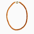 Orange Jasper Candy Stone Necklace