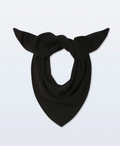 White + Warren Cashmere Neckerchief in Black