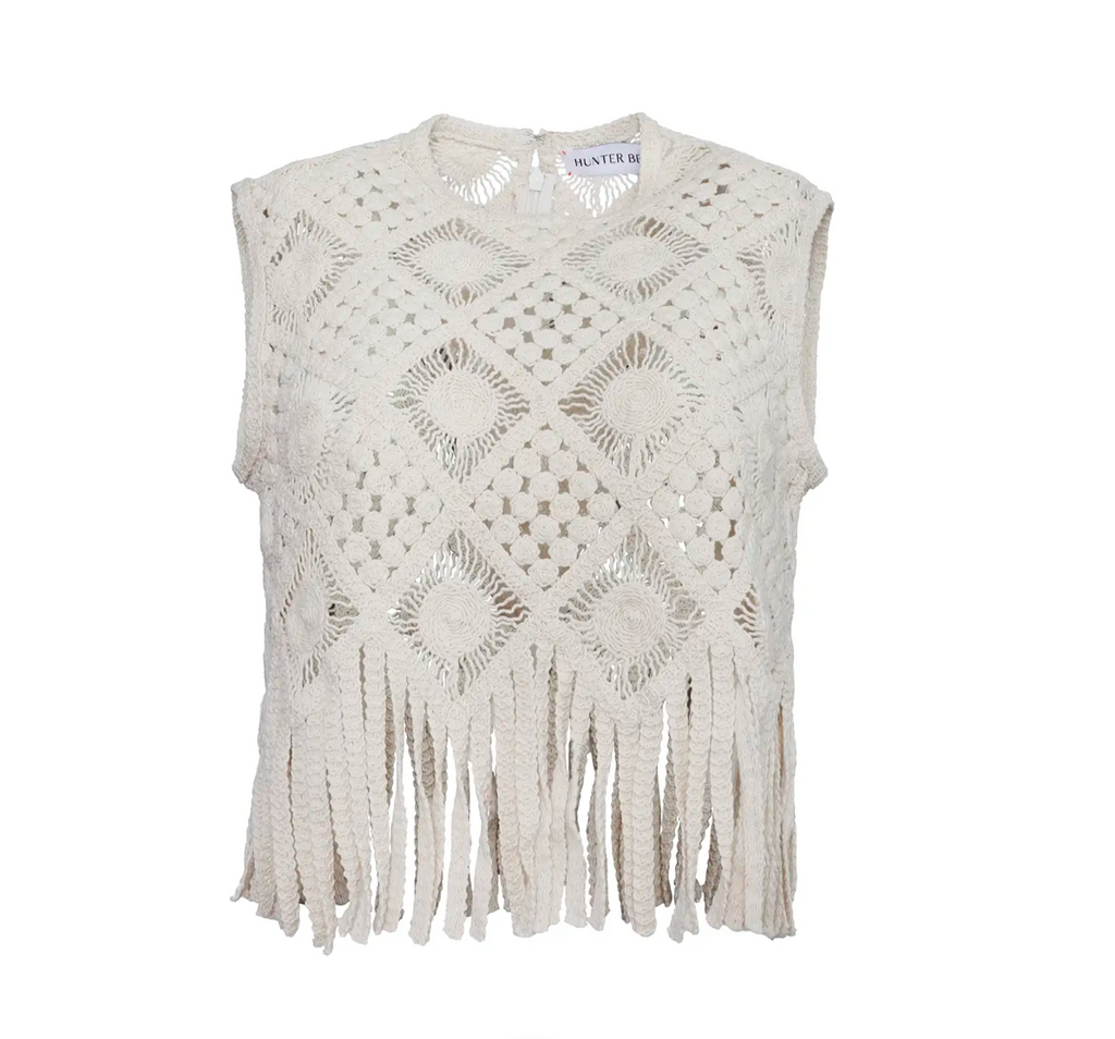 Hunter Bell Astor Top in Cream