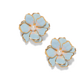 The Pink Reef Small Double Florals in Baby Blue