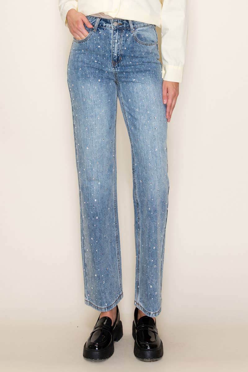 Dolly Blue Jean in Sparkle