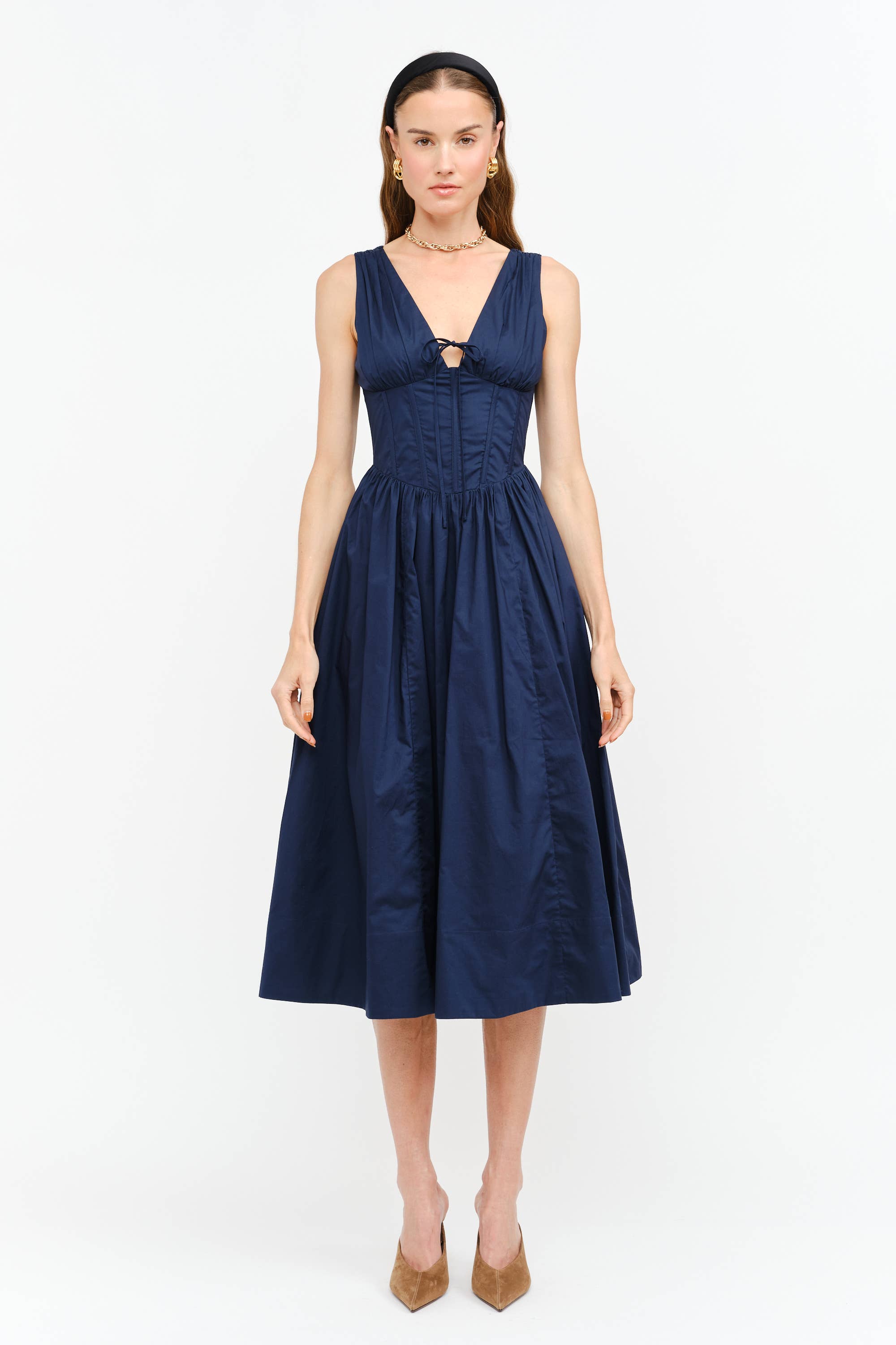 Holly Navy Dress