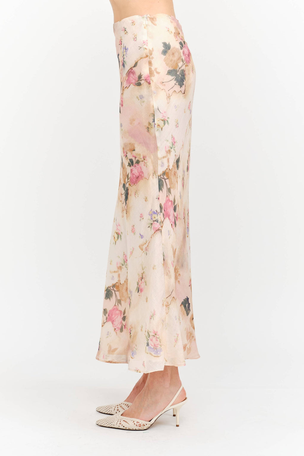 Sloan Skirt in Natural Multi