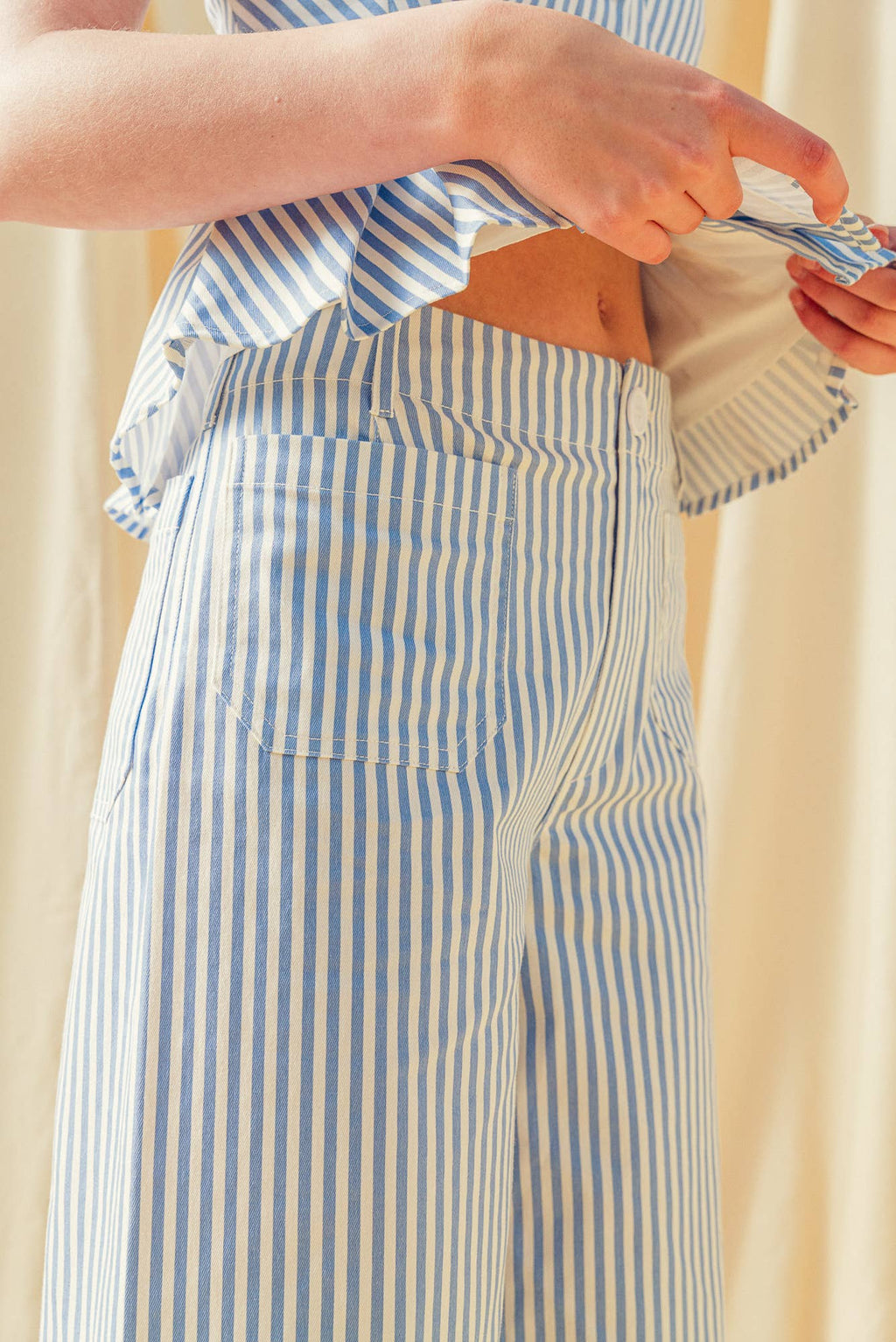 Mary Ann Pant in Blue Stripe
