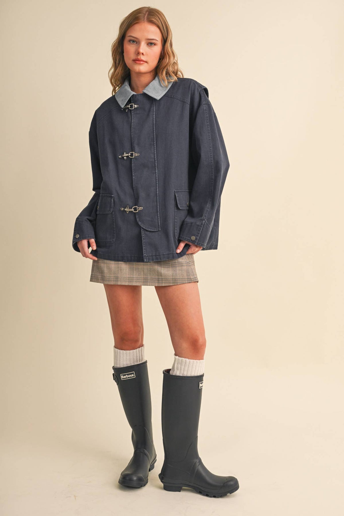 Rosie Jackie in Indigo Denim Blue