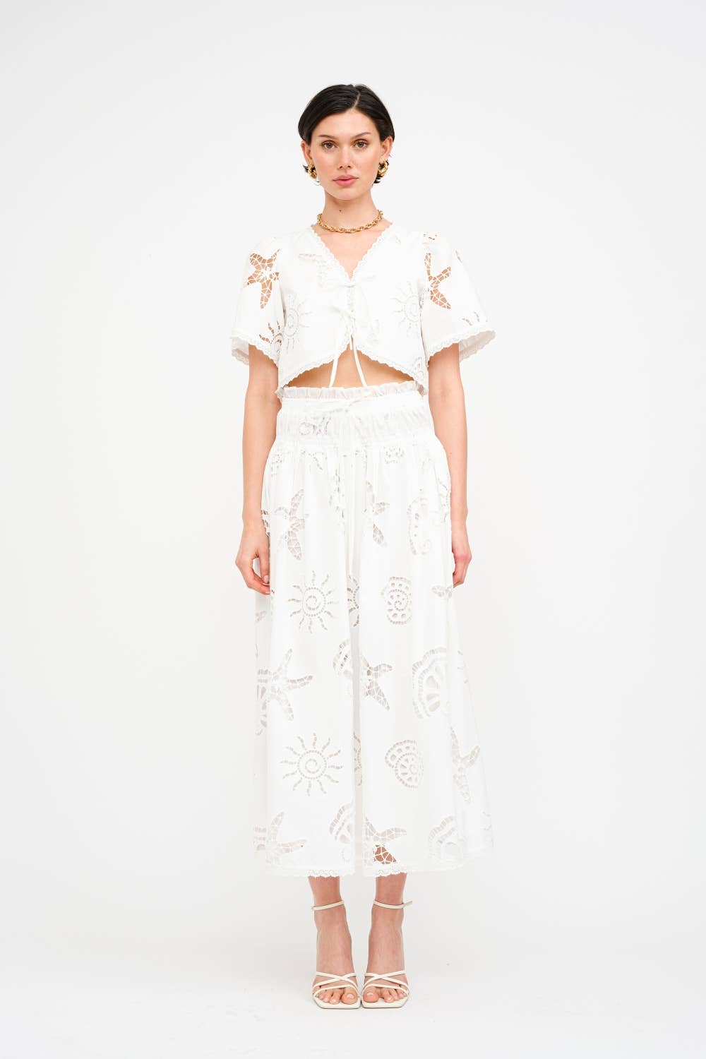 Claire Off White Top