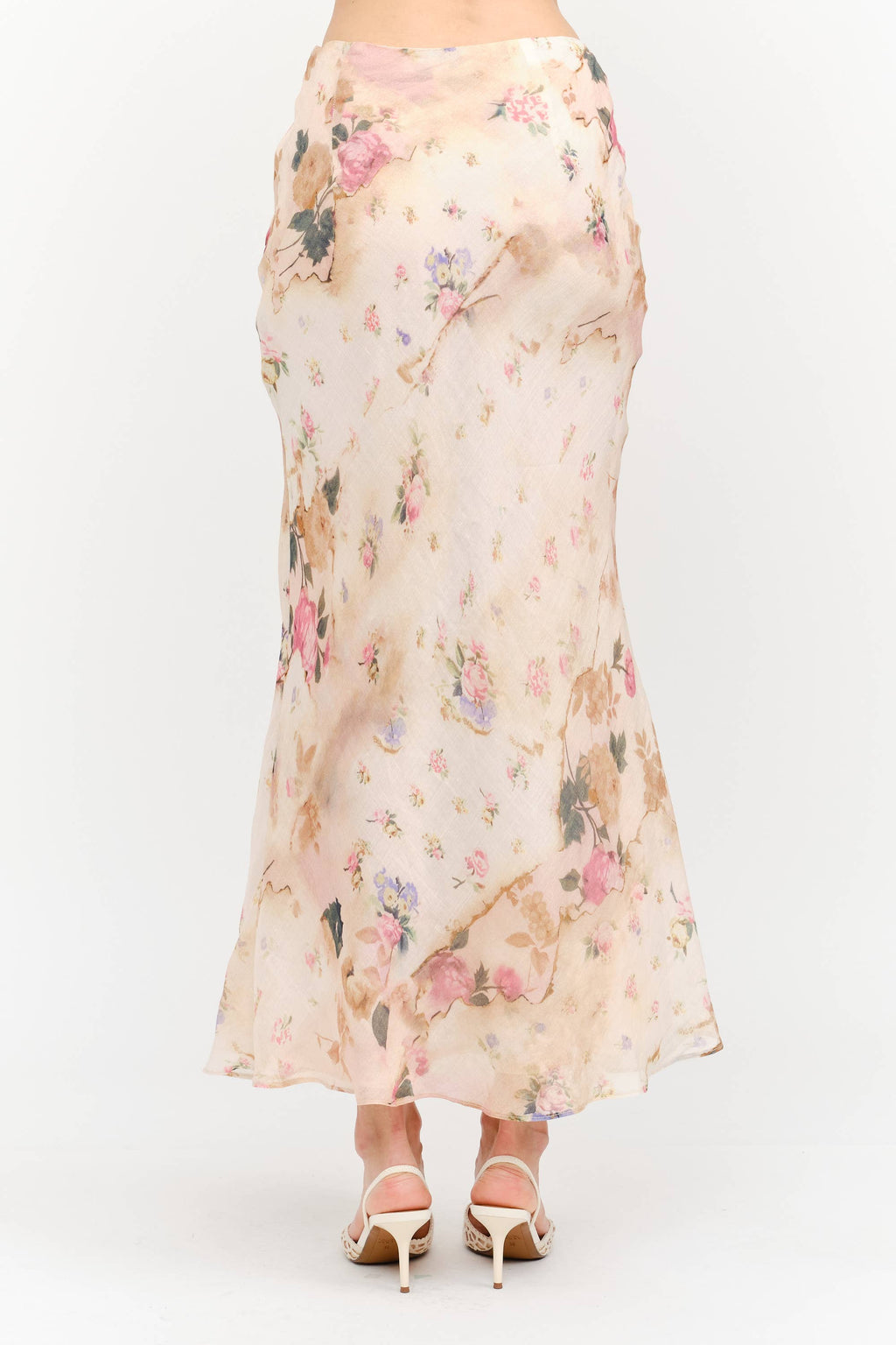 Sloan Skirt in Natural Multi