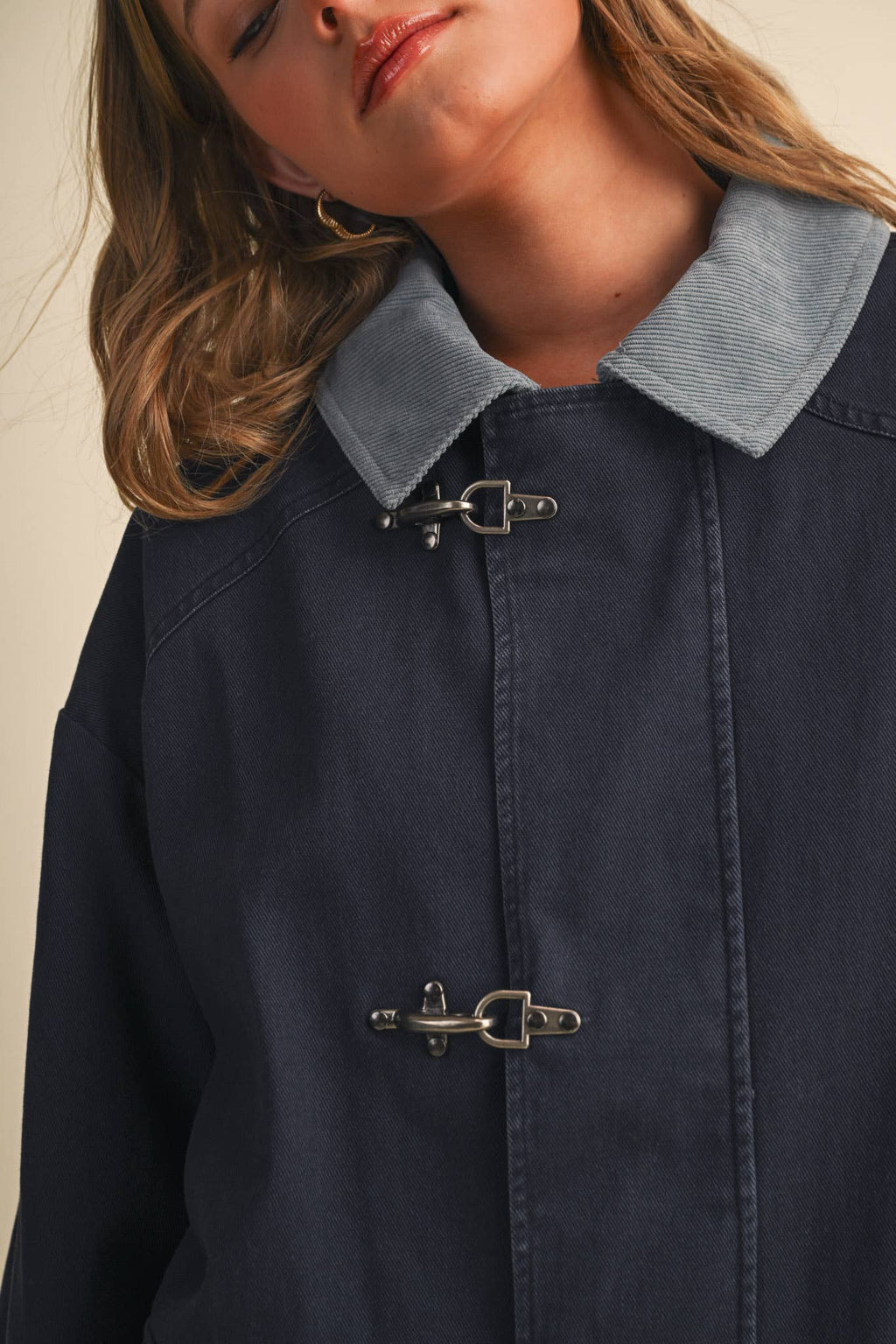 Rosie Jackie in Indigo Denim Blue
