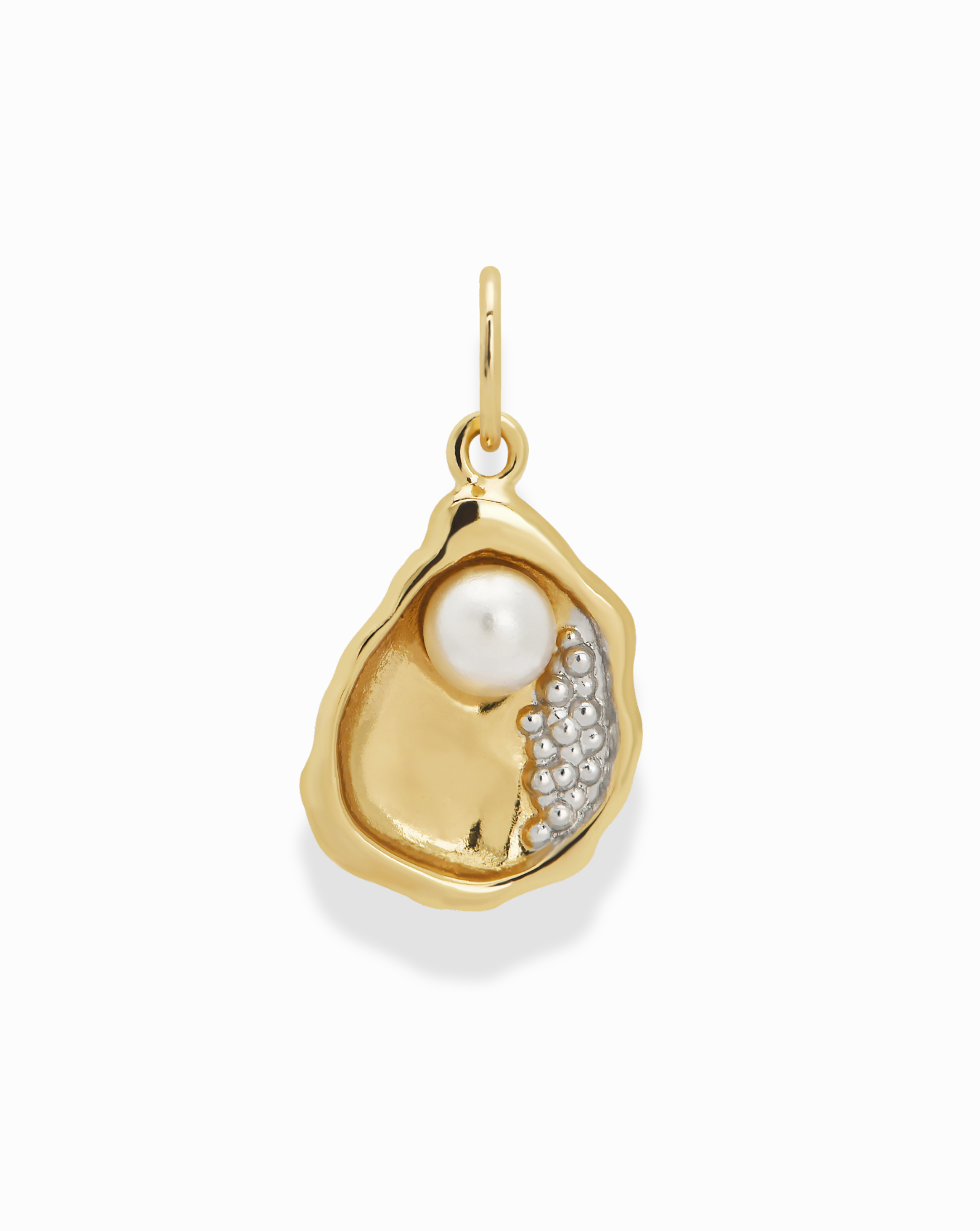 Pearl & Oyster Charm