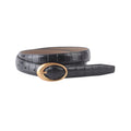 Coco Belt in Black Leather