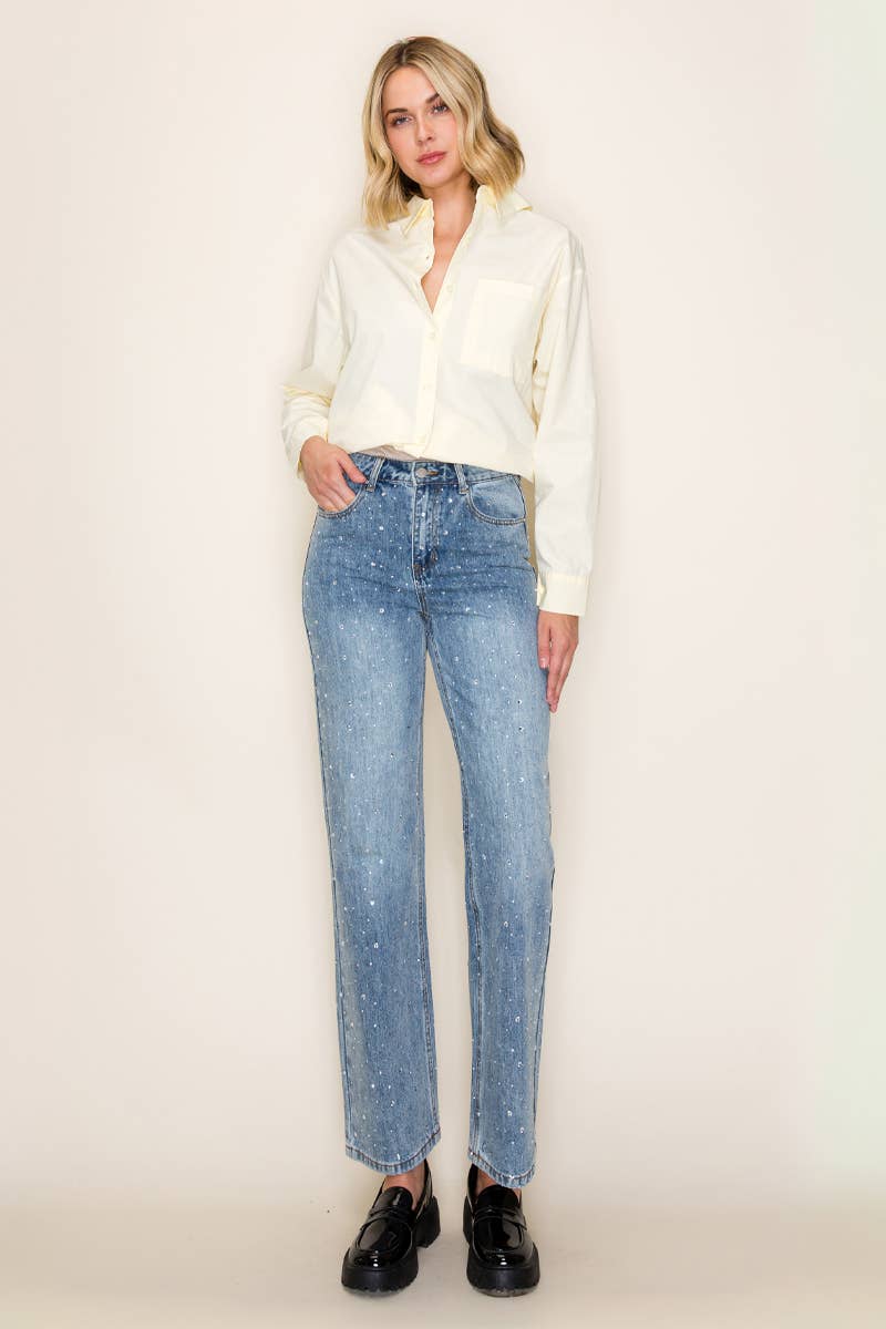 Dolly Blue Jean in Sparkle