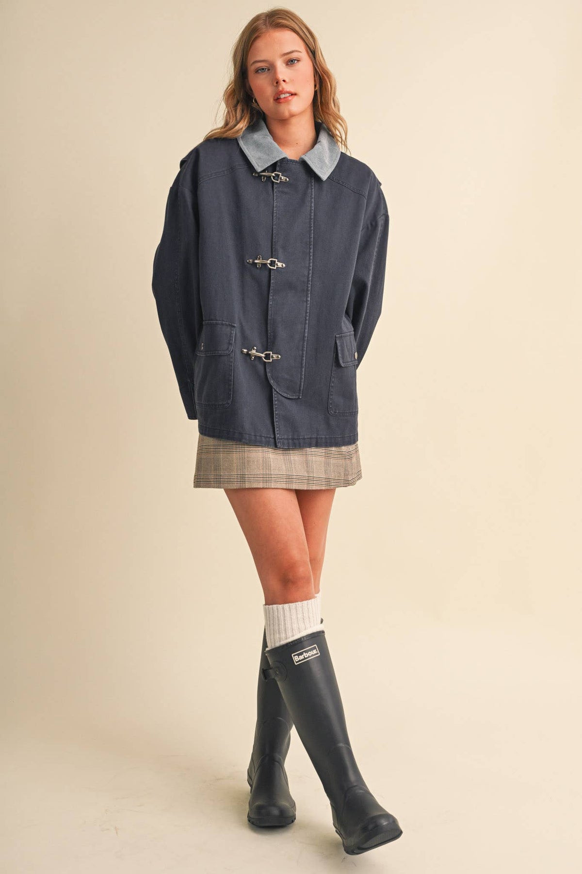 Rosie Jackie in Indigo Denim Blue
