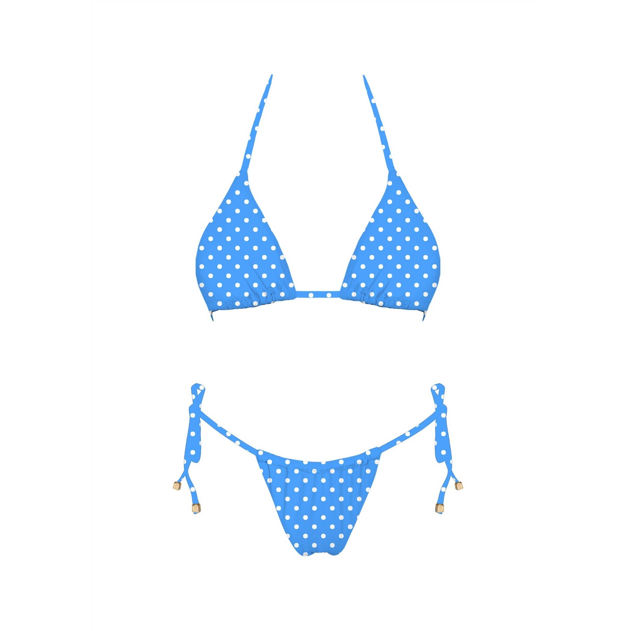 Santorini Blue Bikini Set