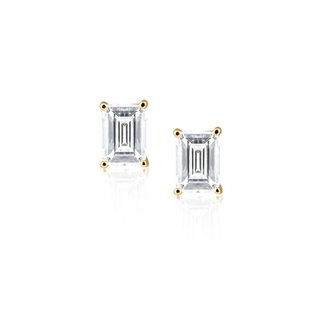 Susie Rectangle Stud Earrings