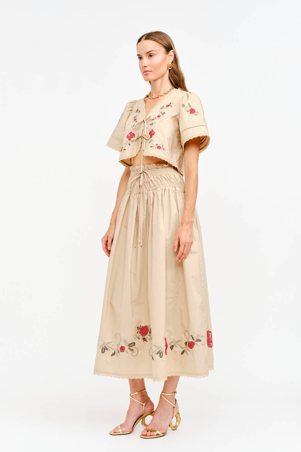 Kenzie Top in Fall Floral
