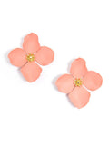 Garden Party Earring in Peach