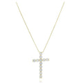 Mother Mary Cross Necklace