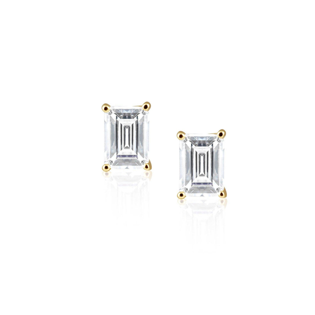 Susie Rectangle Stud Earrings