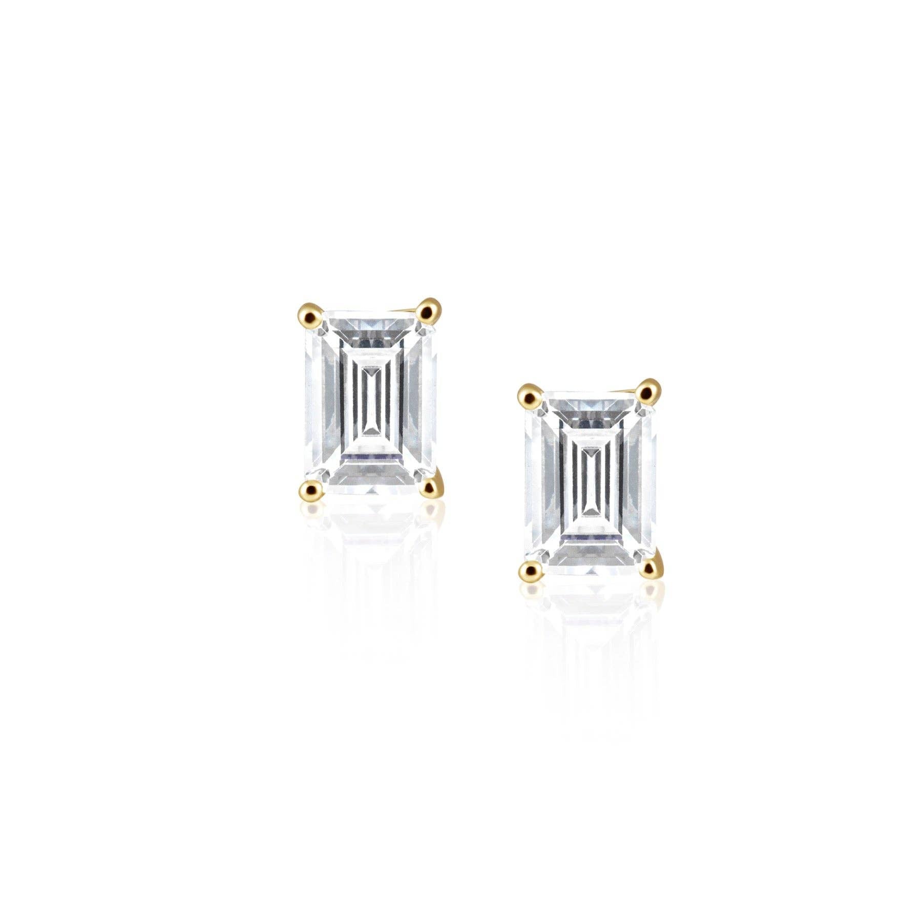 Susie Rectangle Stud Earrings