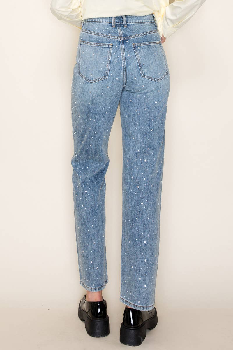 Dolly Blue Jean in Sparkle