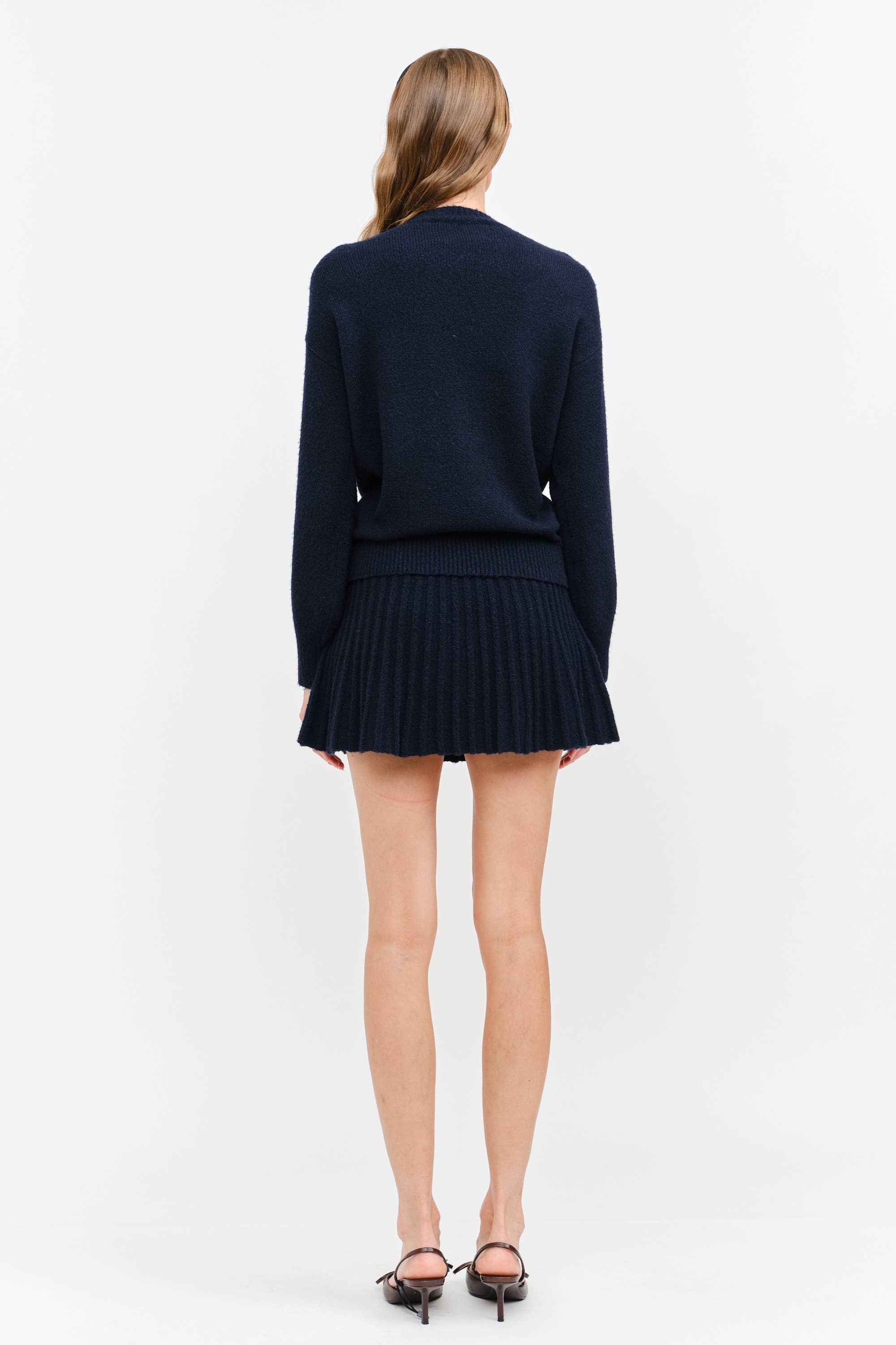 Annie Navy Sweater