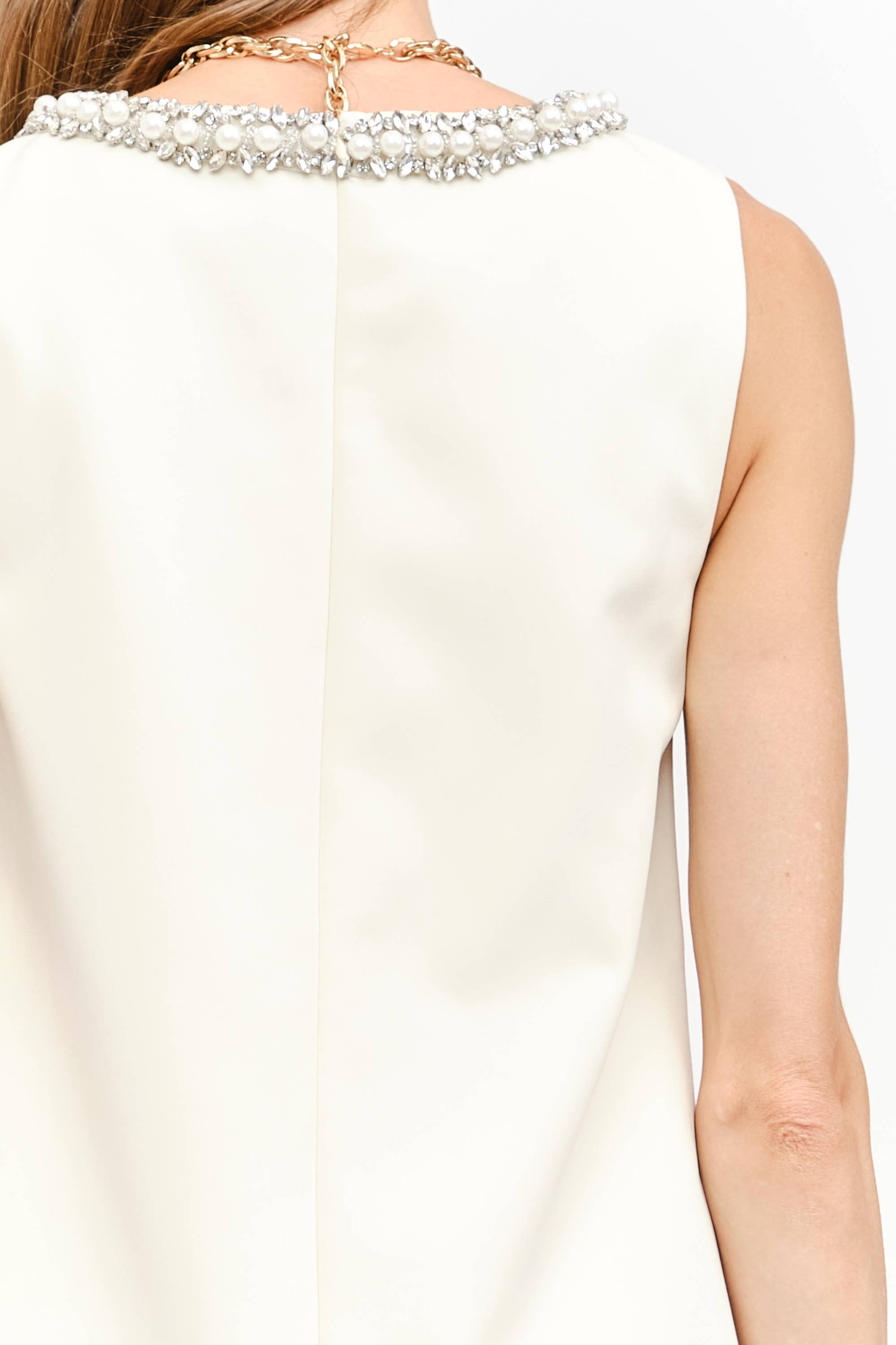 Macie Dress in Ivory
