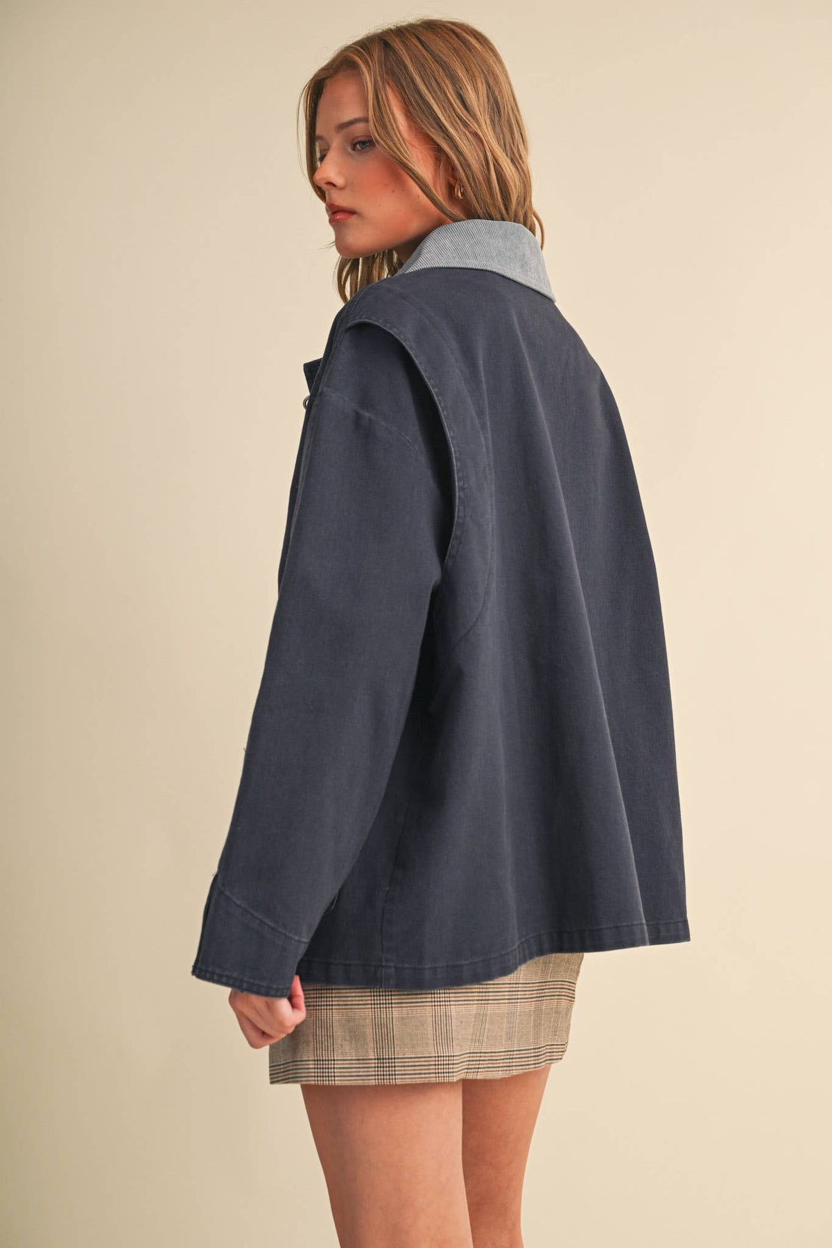 Rosie Jackie in Indigo Denim Blue
