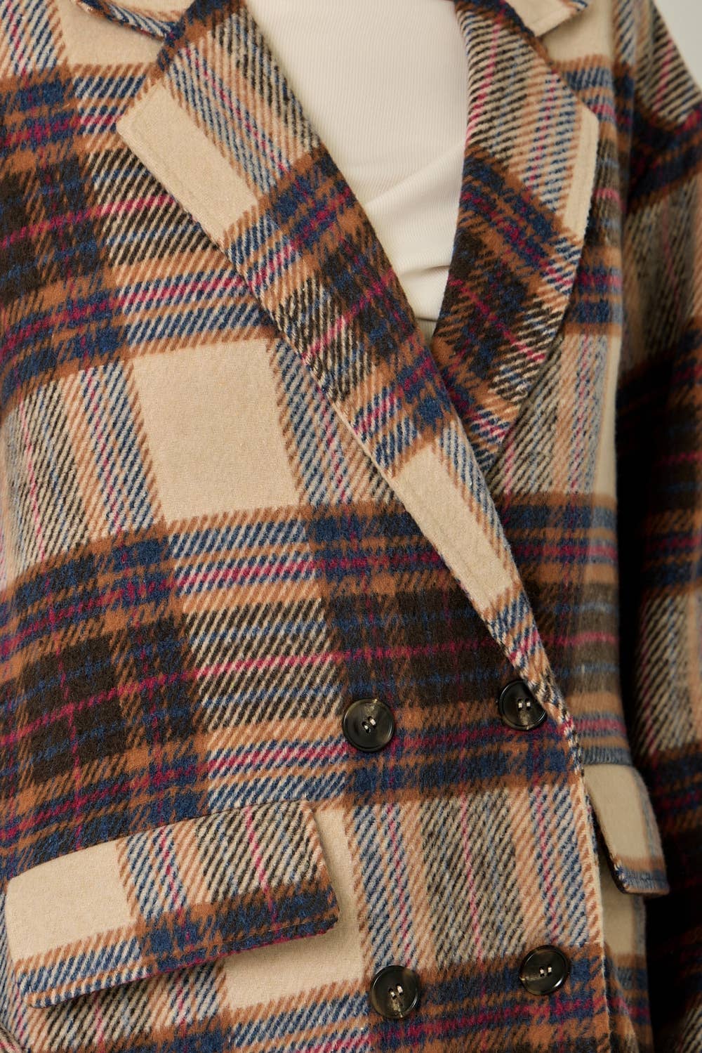 Annie Wool Blend Long Coat