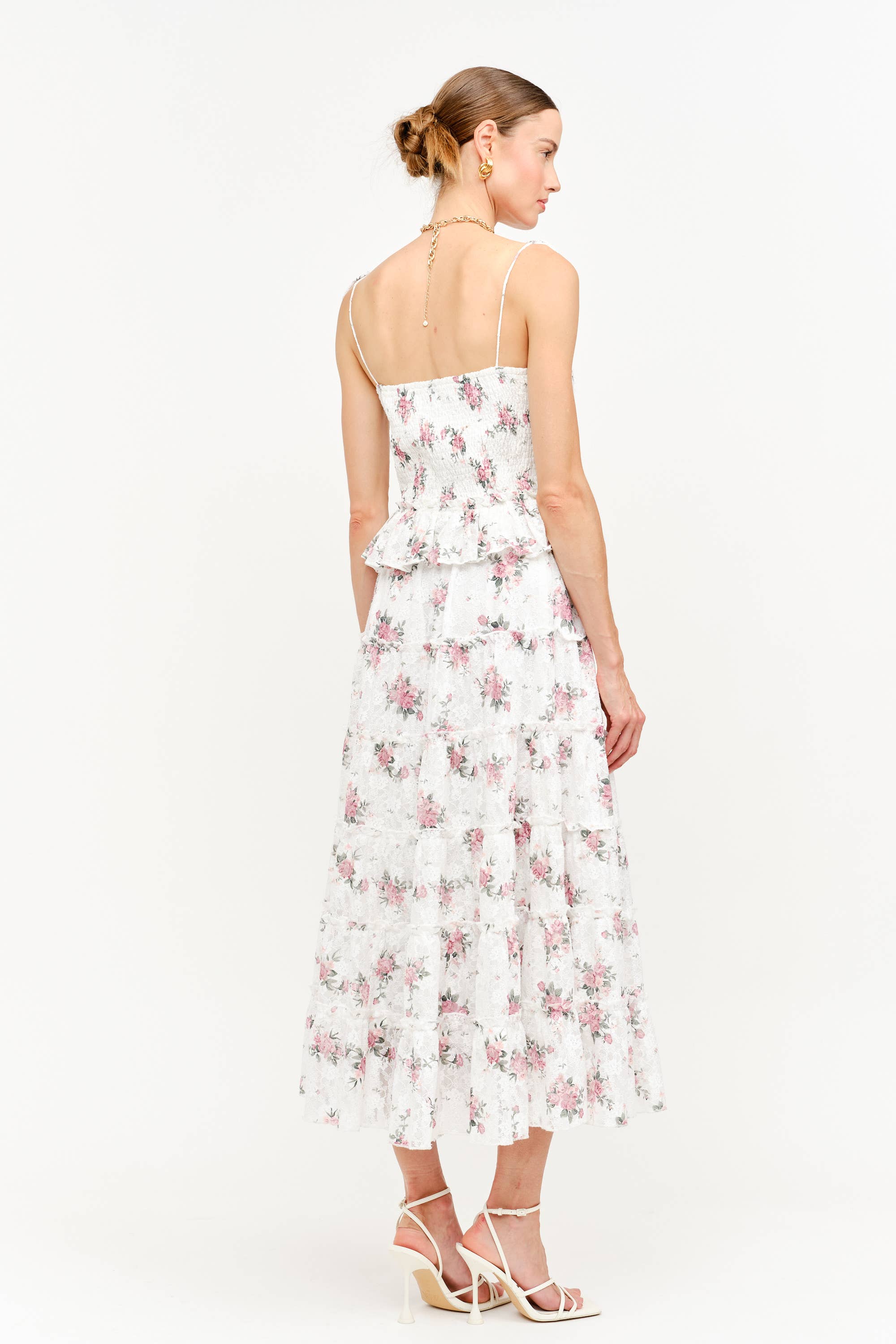 Jo Jo Floral Top with Ties