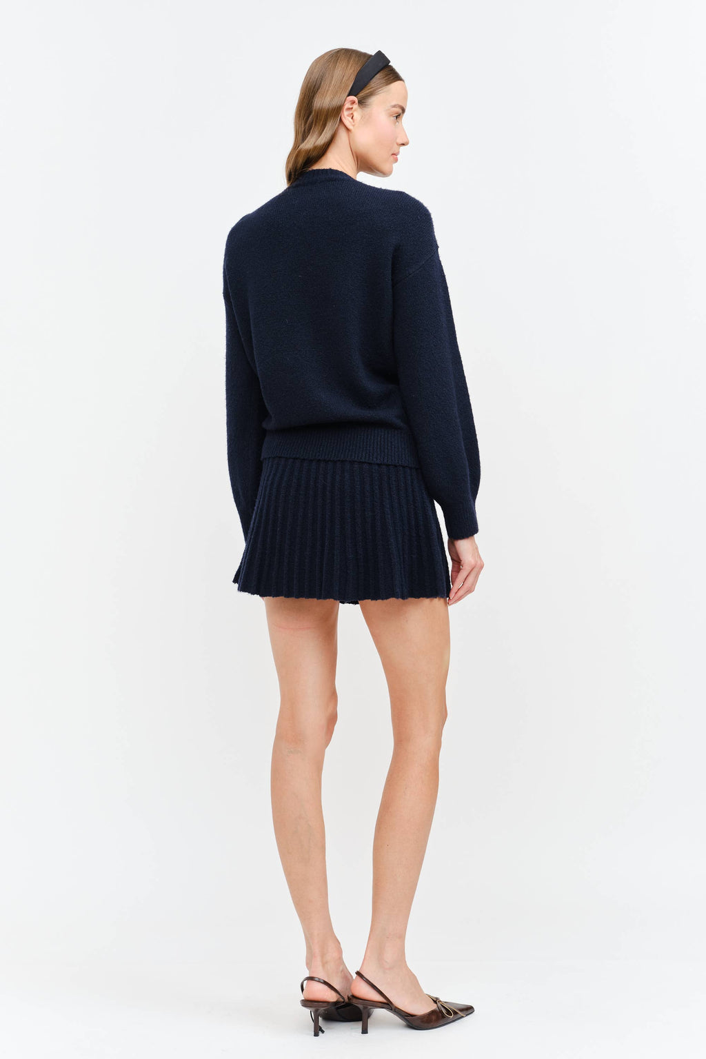 Annie Navy Sweater