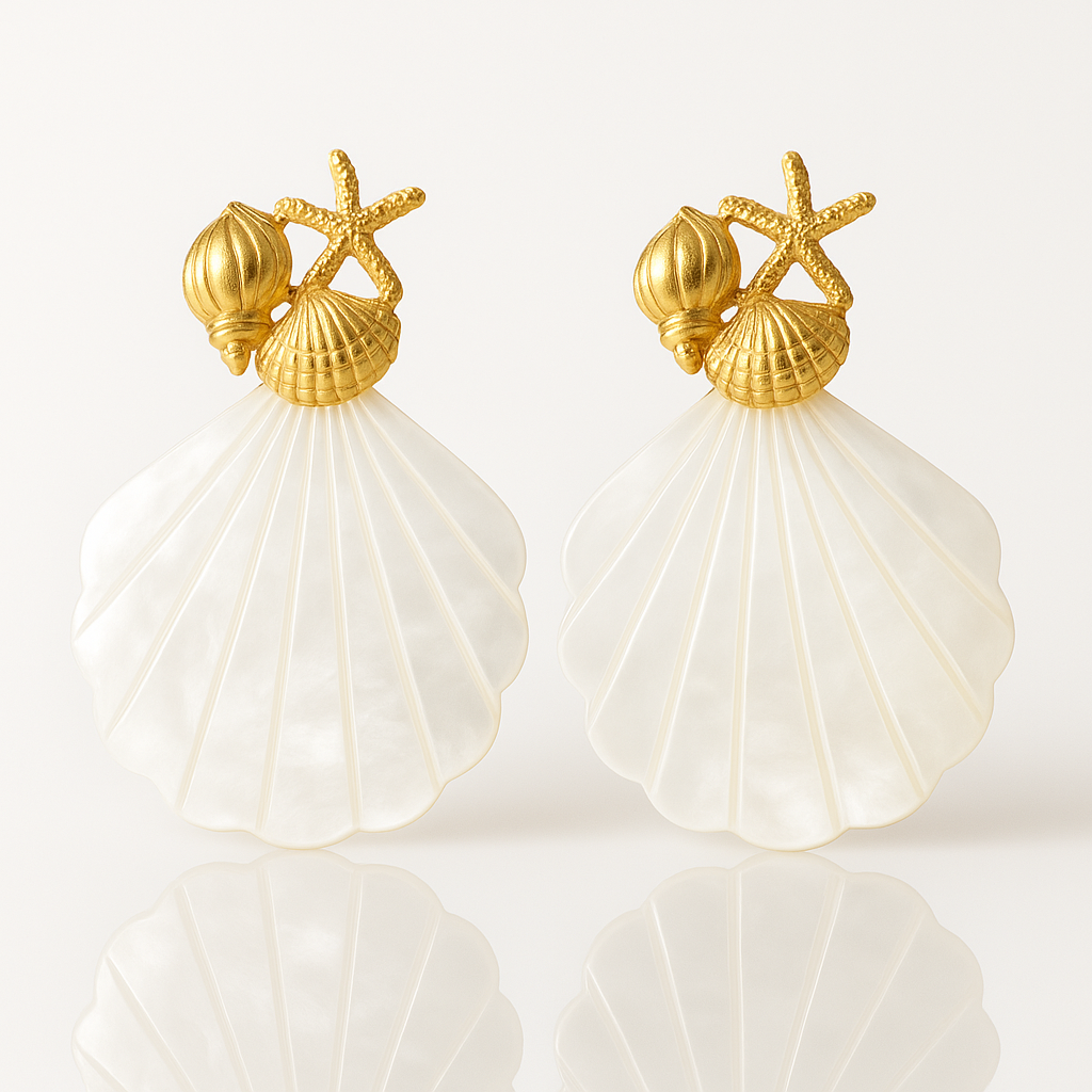 Kelly Shell Earrings