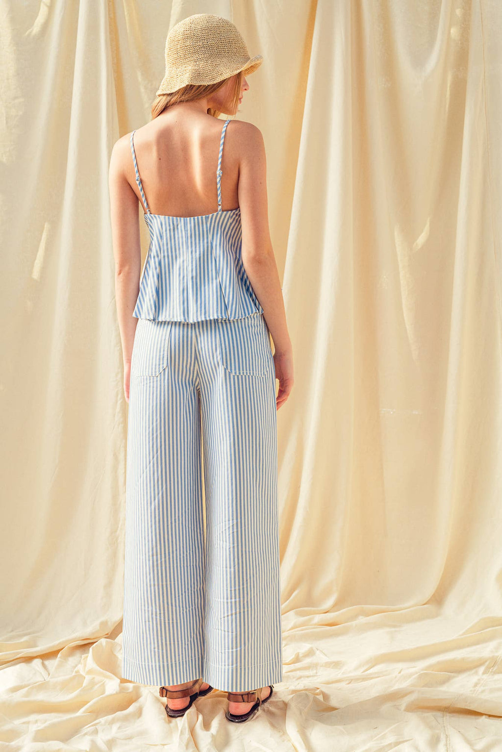 Mary Ann Pant in Blue Stripe