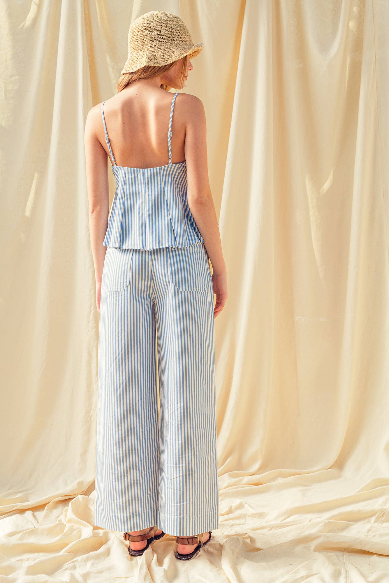 Mary Ann Pant in Blue Stripe