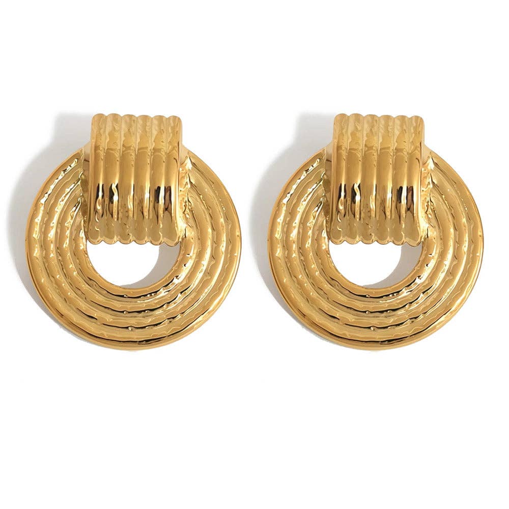 Carla Doorknocker Earrings