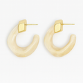 Holly Hoops in Beige
