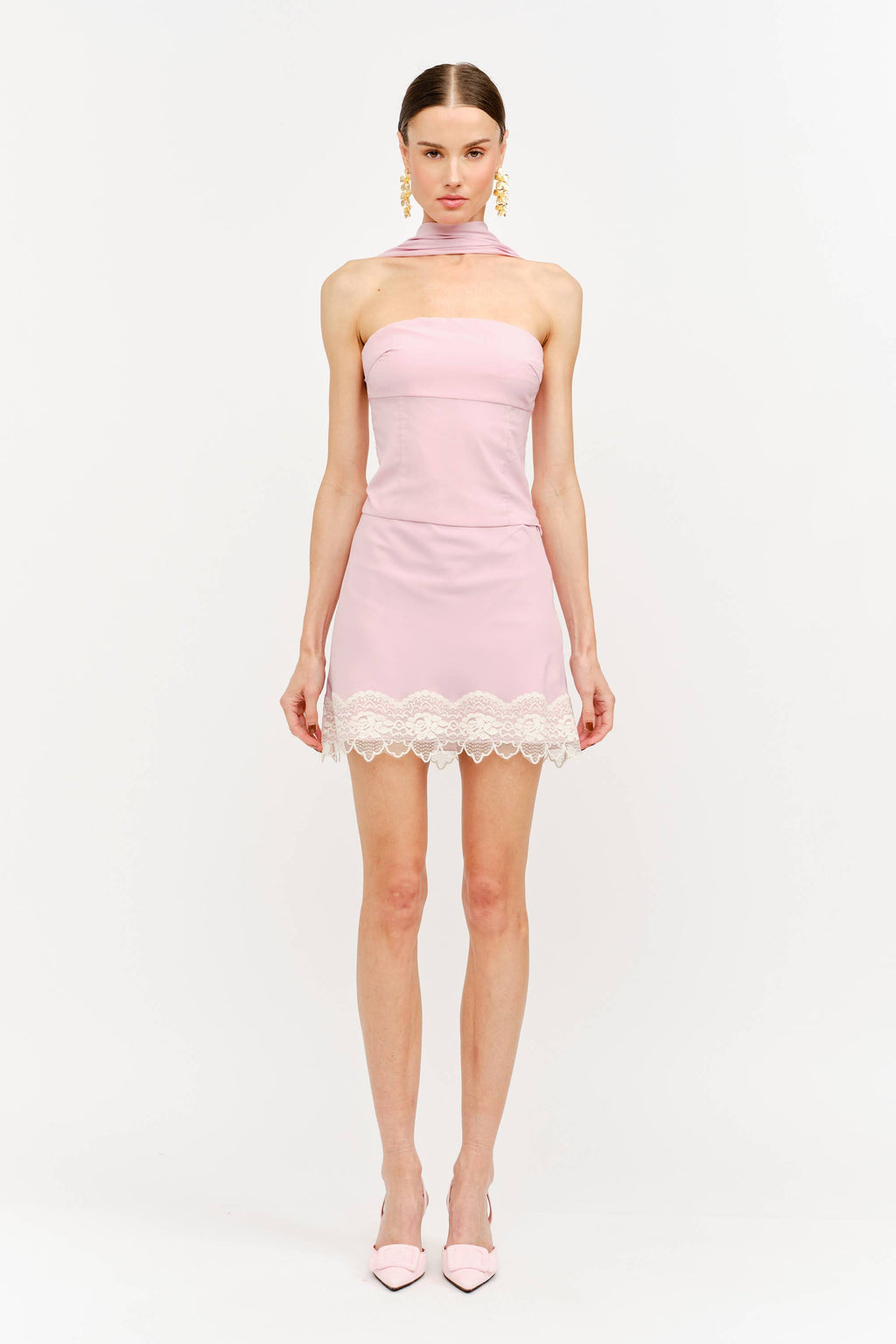 Emily Skirt in Light Pink