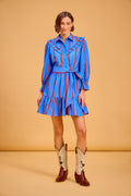 Dale Dress, Ledger Stripe