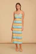 Vivi Dress, Laurel Stripe