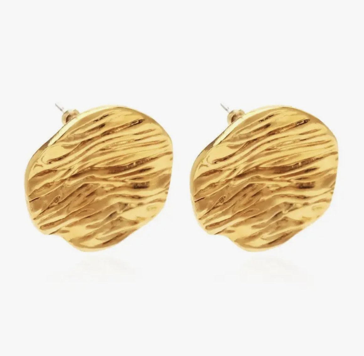 Hannah Gold Stud Earring