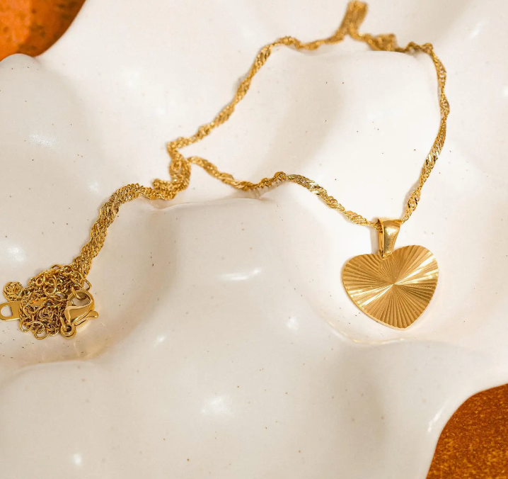 Grace Heart Necklace