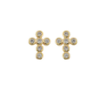 Mini Cross Earrings